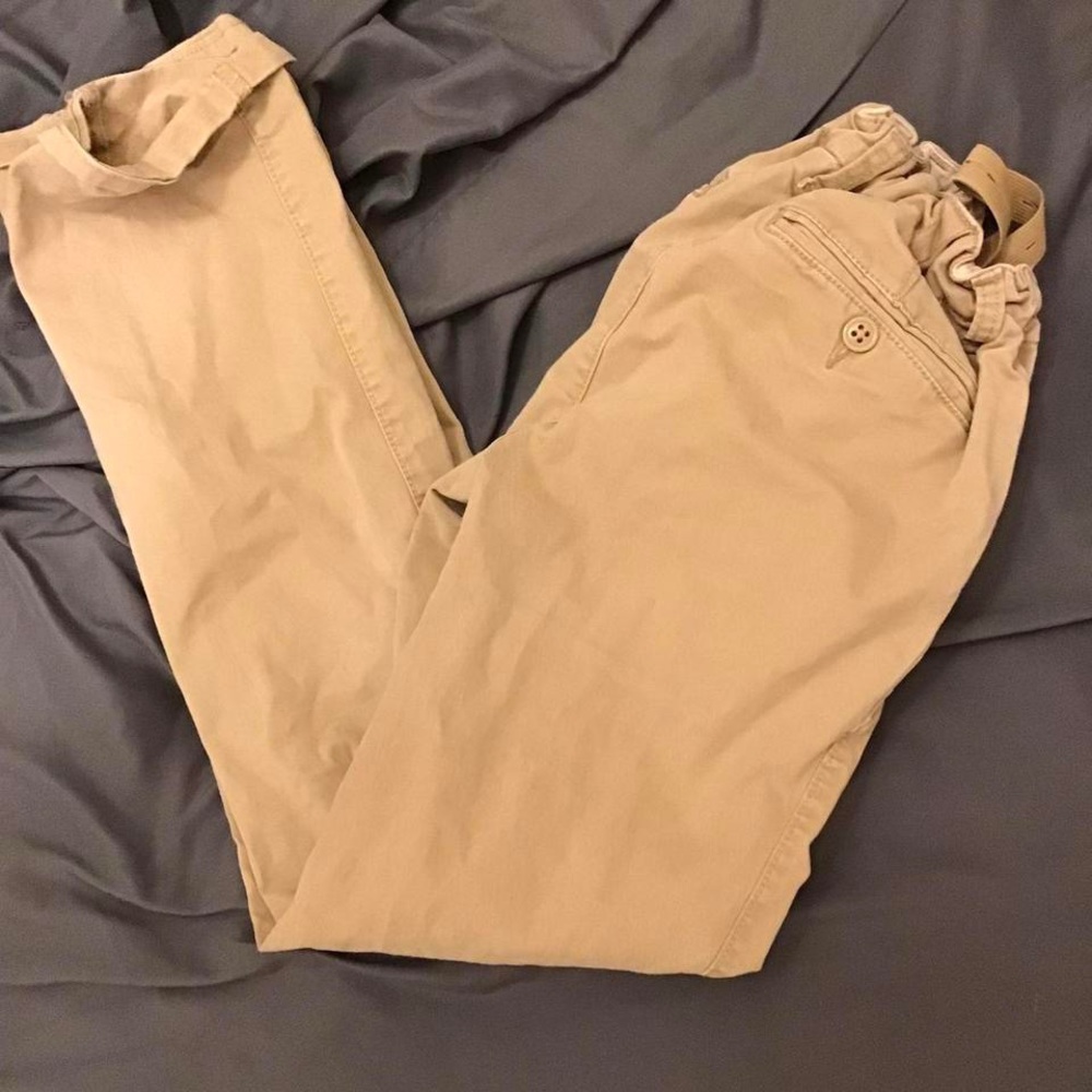 Khaki uniform pants